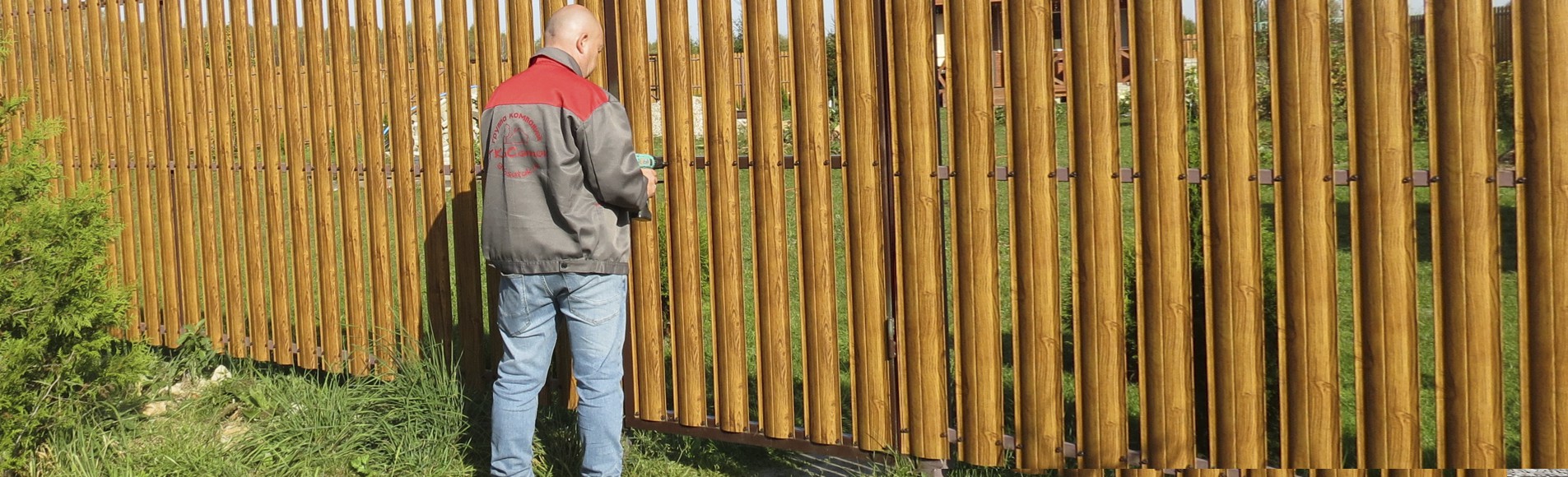 Заборы из профнастила 